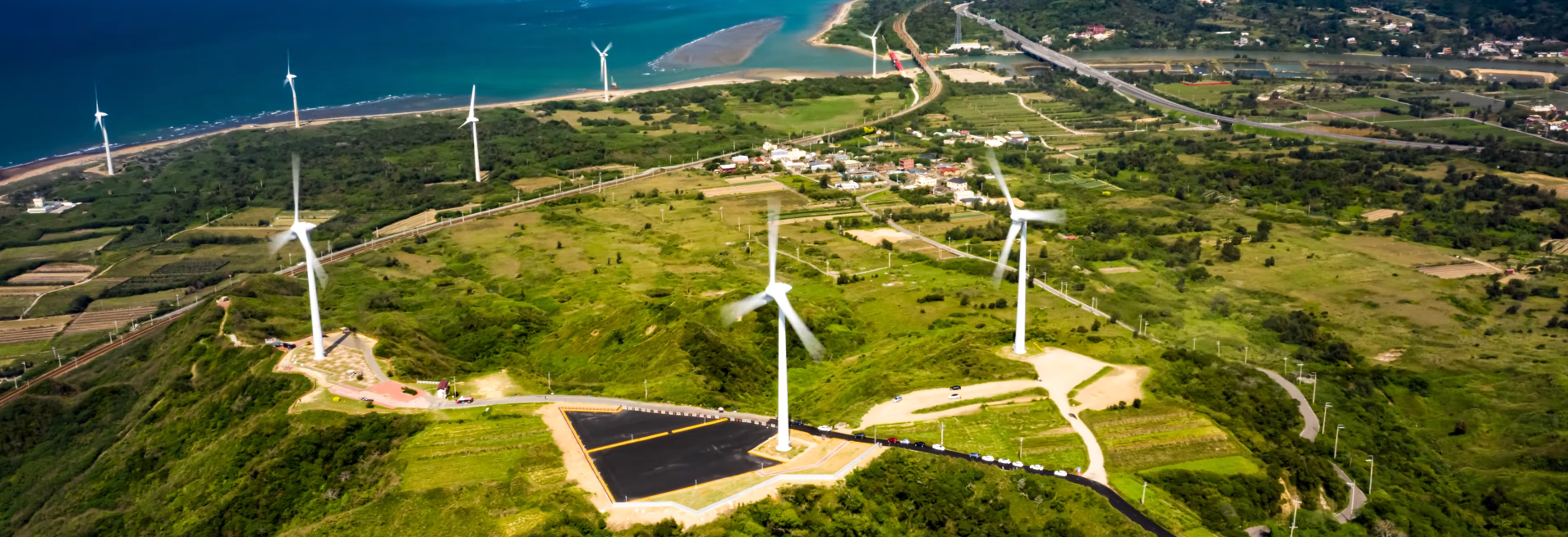綠色能源與海岸風力發電環境